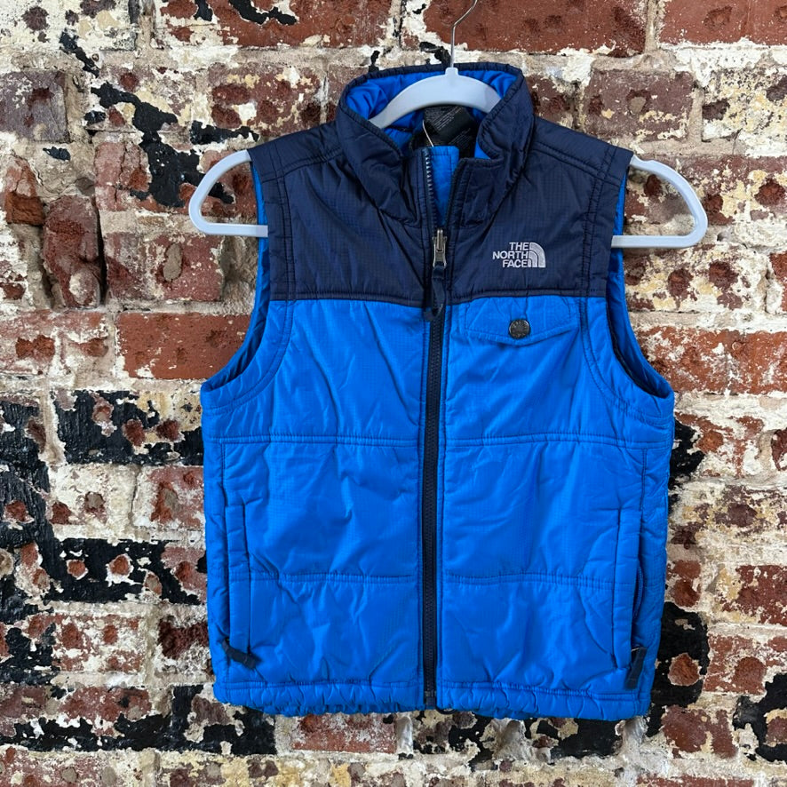 North Face Boys Small Blue Vest