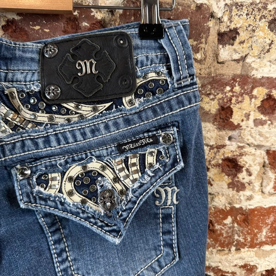 Miss Me Capri Jeans Womens 26