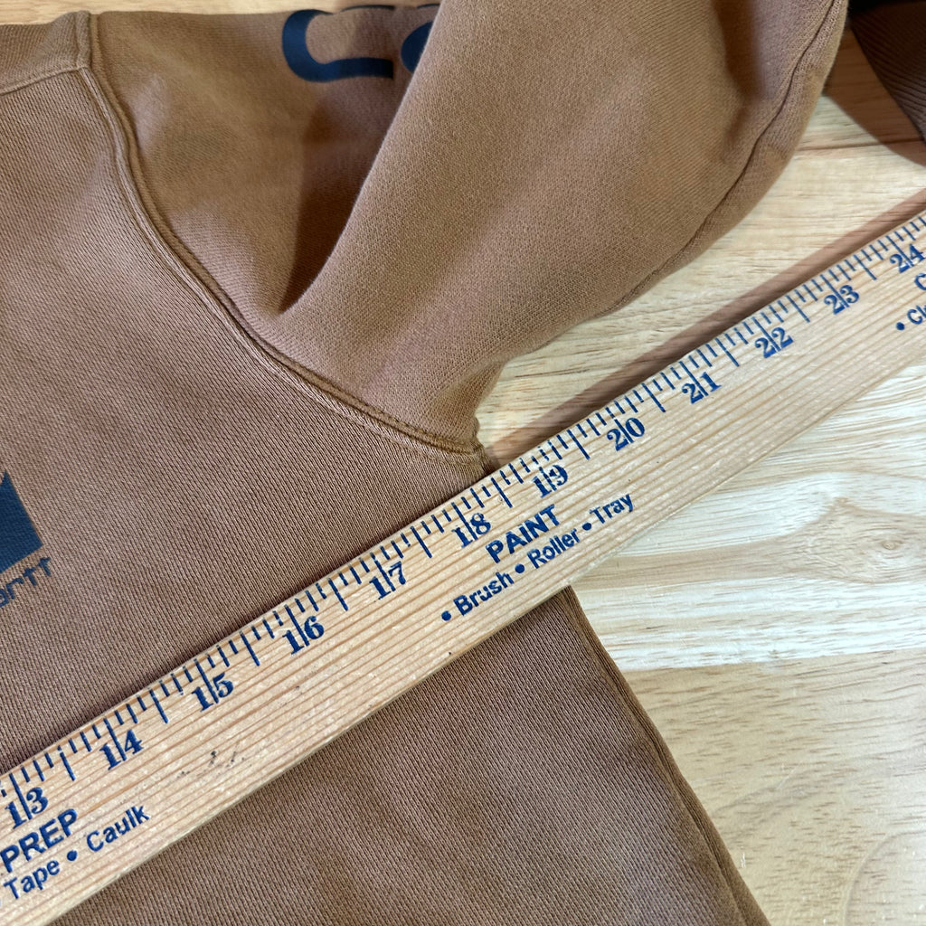 Carhartt Boys Large Brown Hoodie