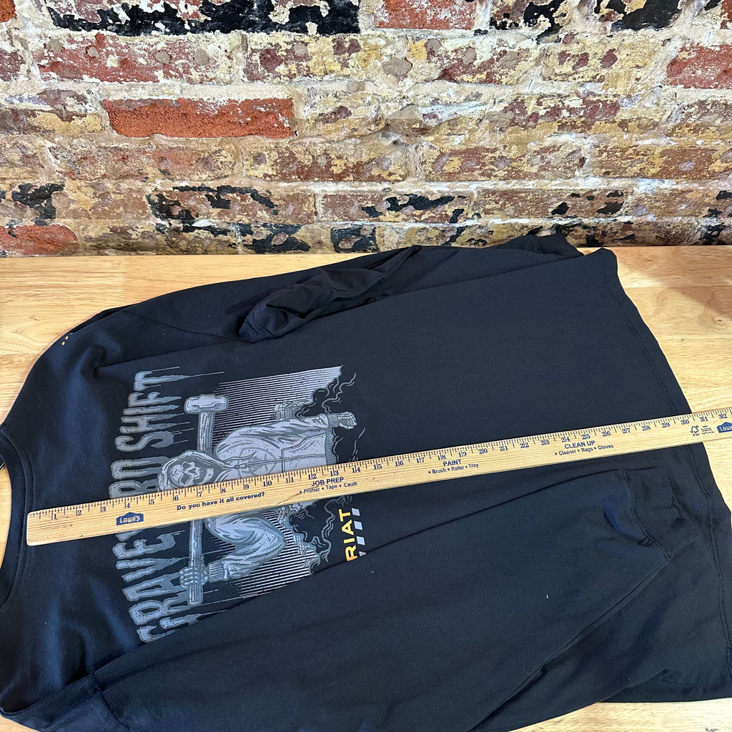 Ariat Rebar Men's XL L/S Graveyard T-Shirt