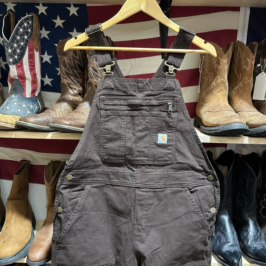 Carhrtt Womens Medium Brown Overalls