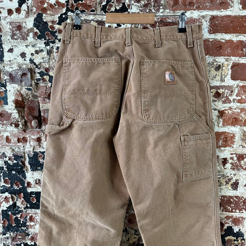 Vintage Carhartt B11 BRN Carpenter Pants 34x32 Brown Workwear 2006