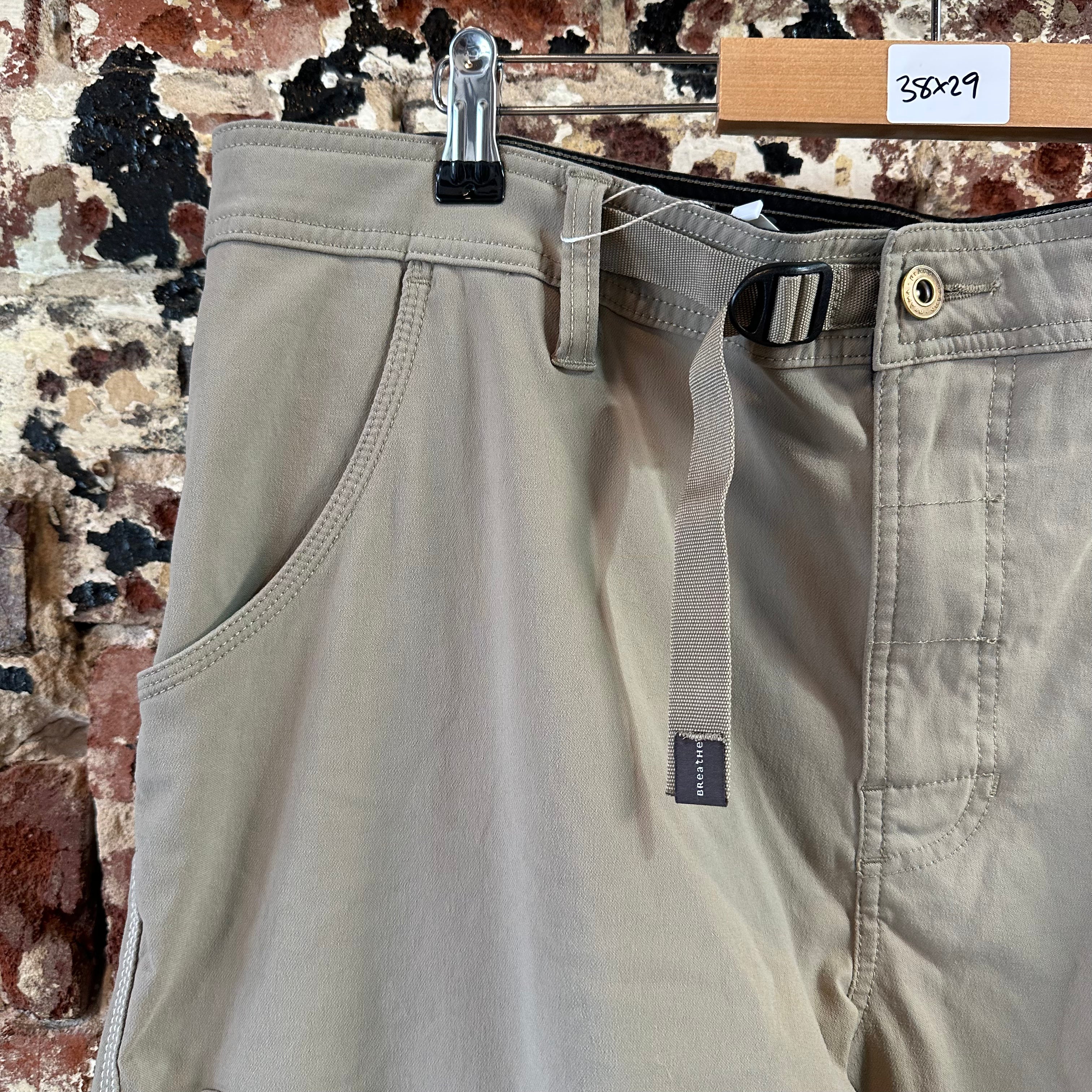 Prana Mens 38x29 Tan Pants