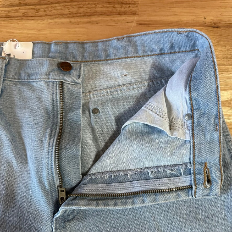 Wrangler Mens 32x34 Light Blue Jeans