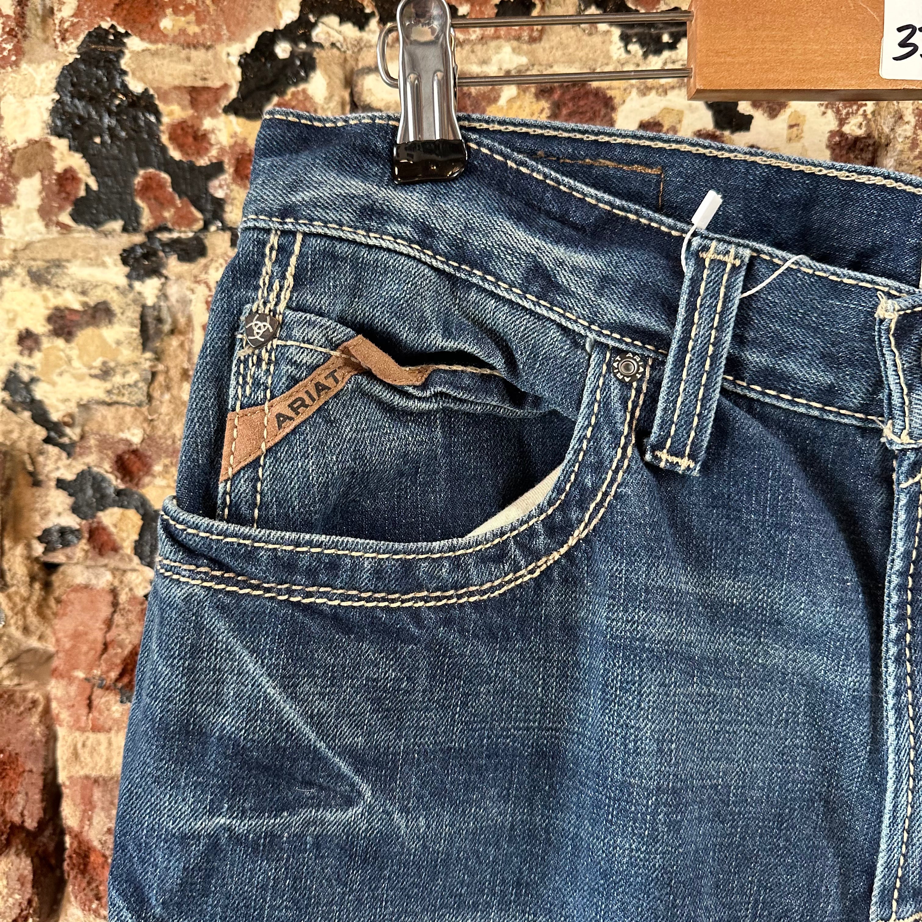 Ariat M4 Mens 33x36 Blue Jeans