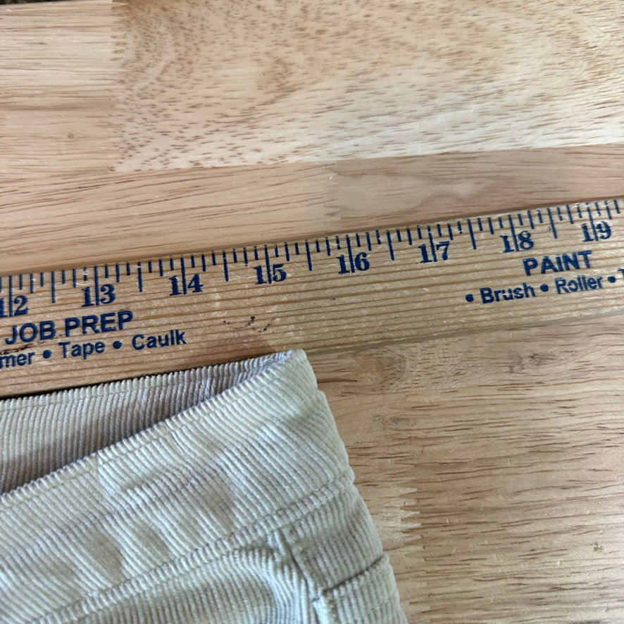 Patagonia Corduroy Pants Womens 28 Tan Khaki Travel 31x31"