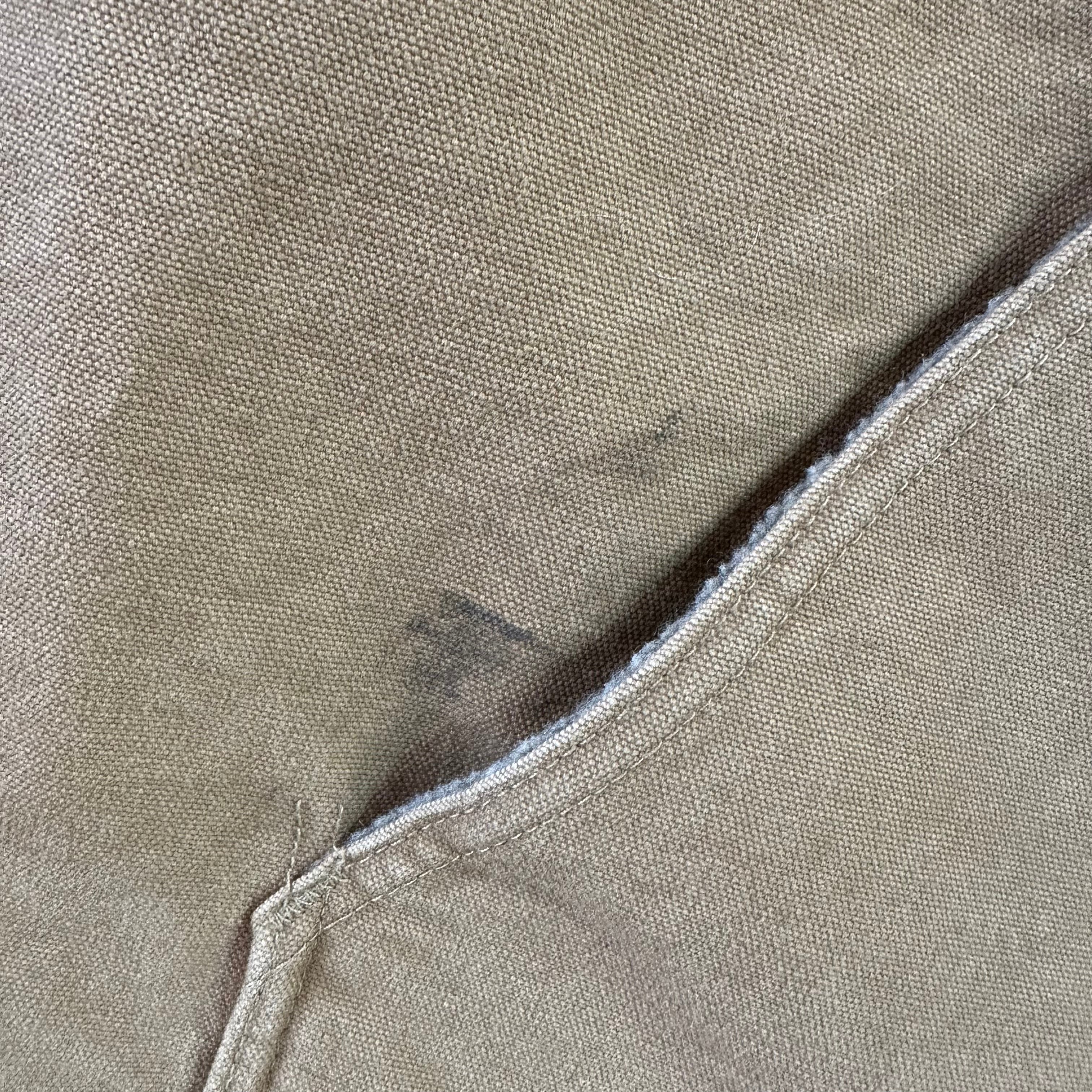 Carhartt Vest Mens XL Tan Canvas Sherpa Lined Workwear Barn Chore