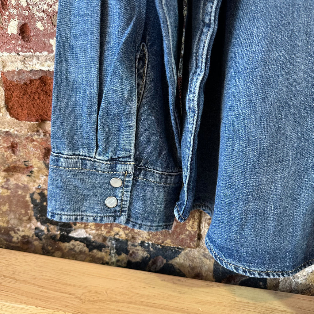 Levi's Mens 3XL Pearl Snap Western Jean Shirt NEW