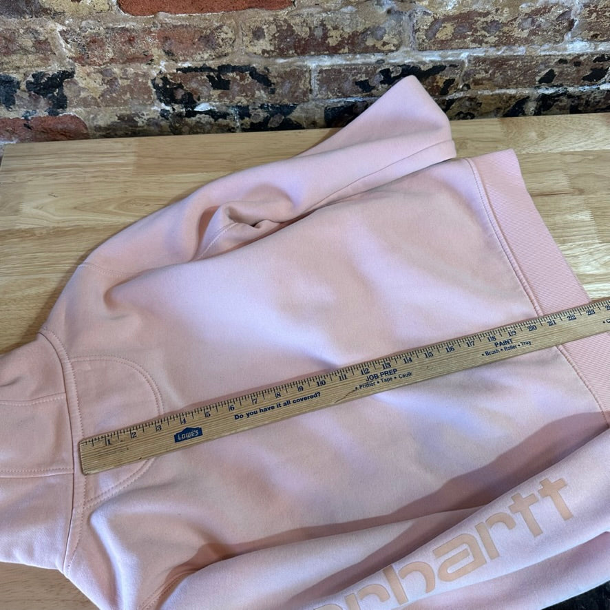 Carhartt Pink Hoodie Womens Large
