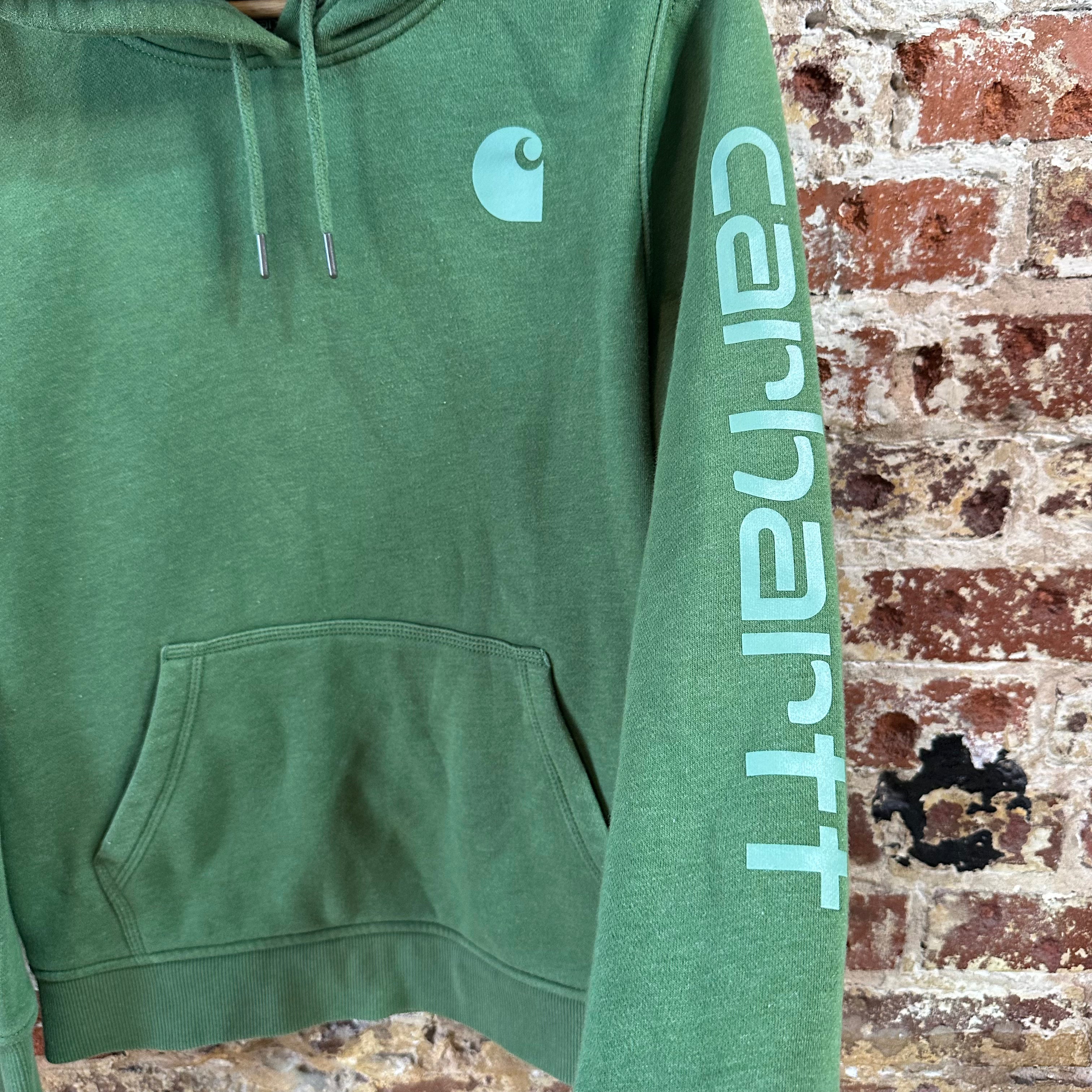Carhartt Womens Medium Green Hoodie