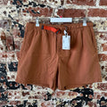 Prana Shorts Stretch Zion Mens Large 34x5" Outdoor Hiking Camping Brown NWT