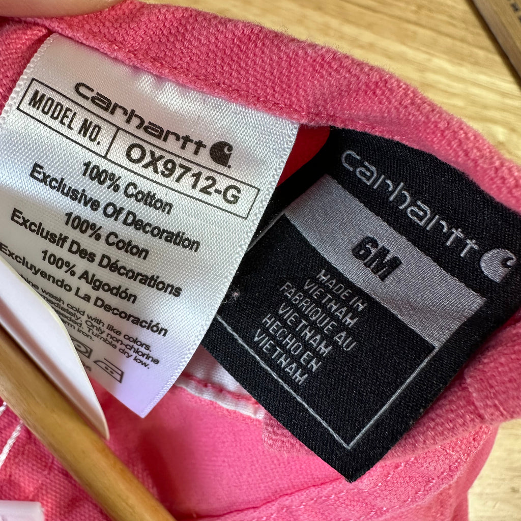 Carhartt Girls 6M Pink Bibs