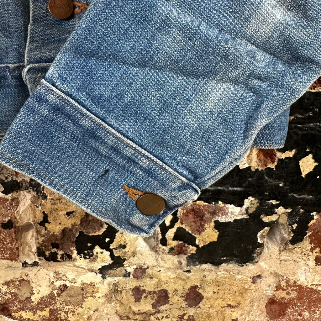 VTG Wrangler Jean Jacket Youth Girls 14