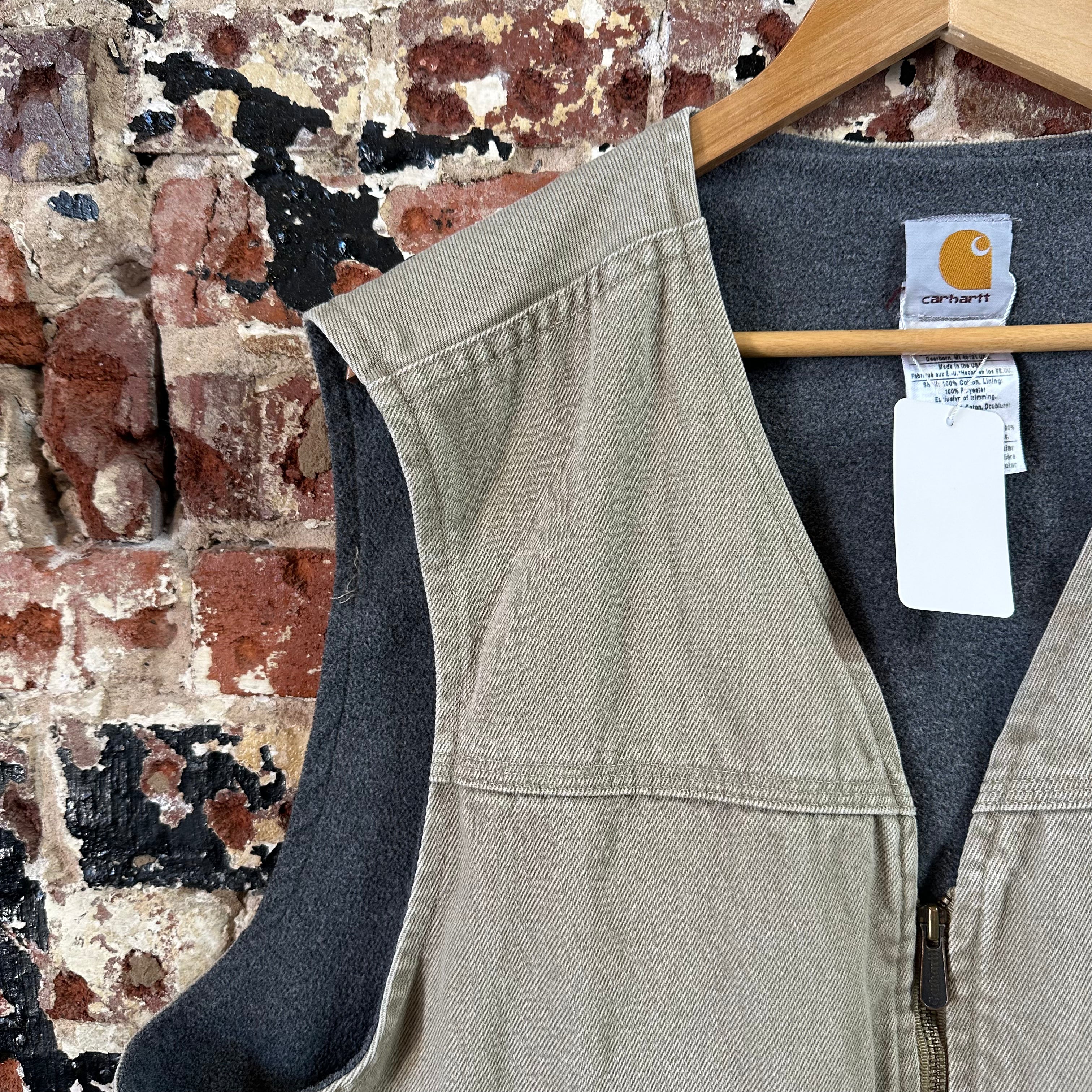 Carhartt Mens 2XL Tan Vest