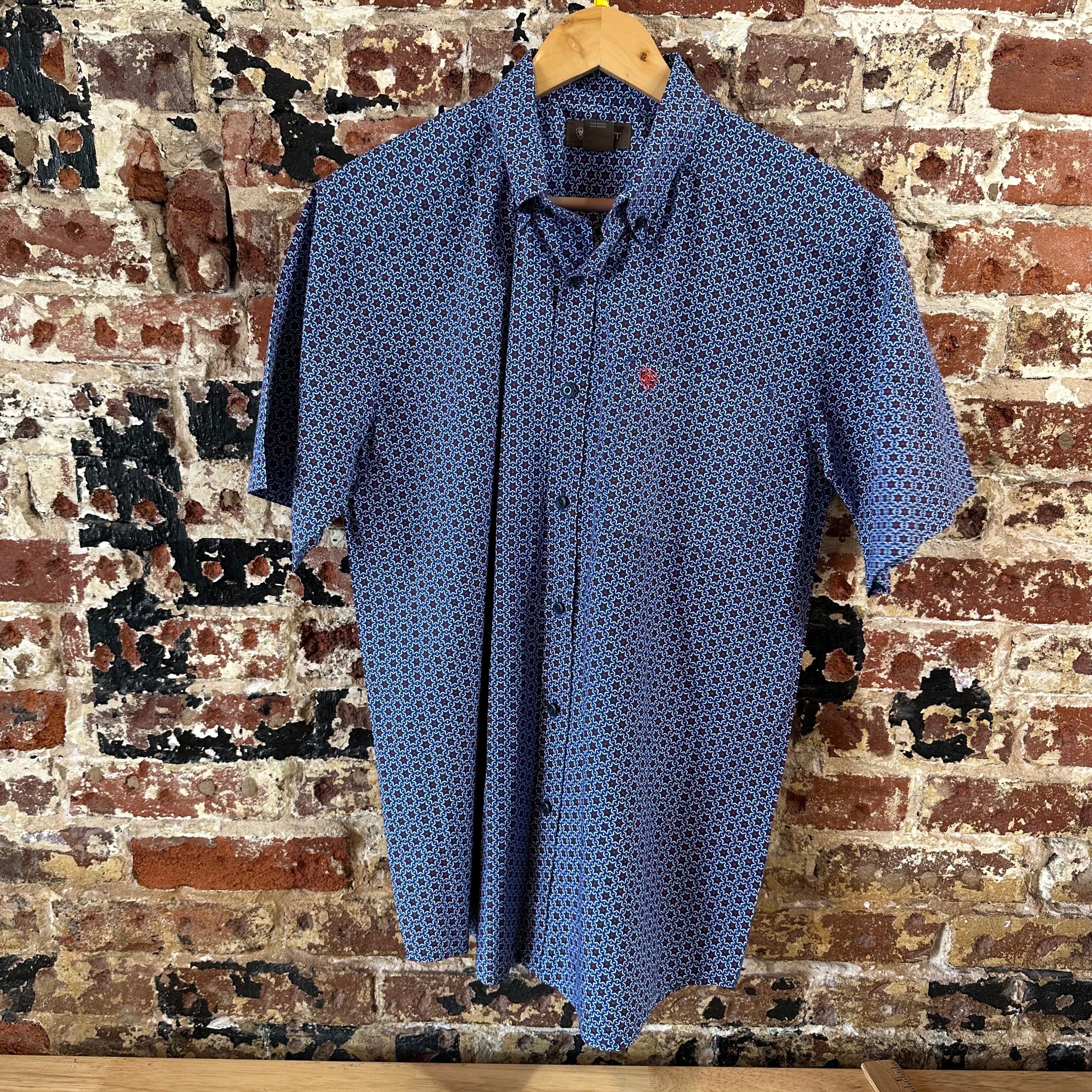 Ariat Button Up Shirt Mens Medium Western