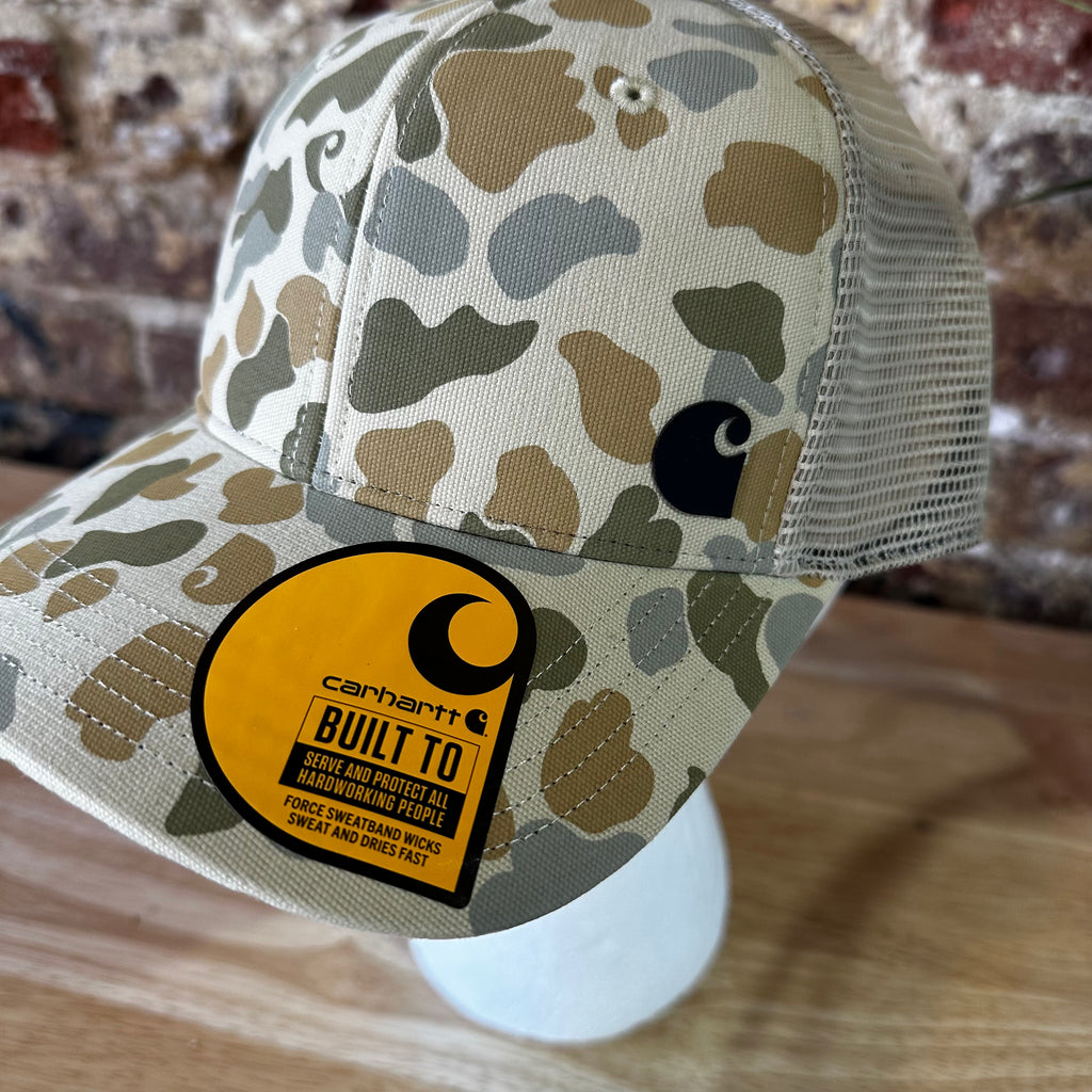 Carhartt green Tan Camo Hat