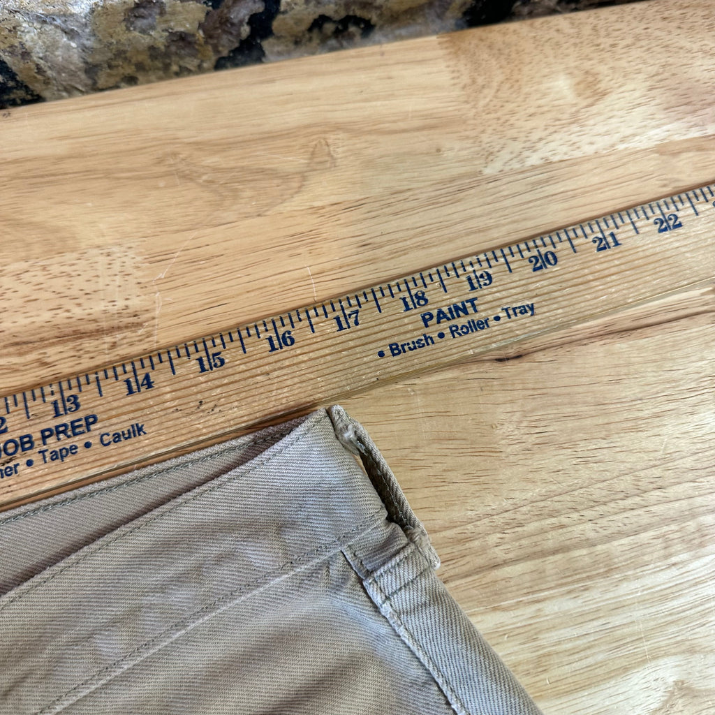 Levi's 501 Mens 33x30 Tan Jeans