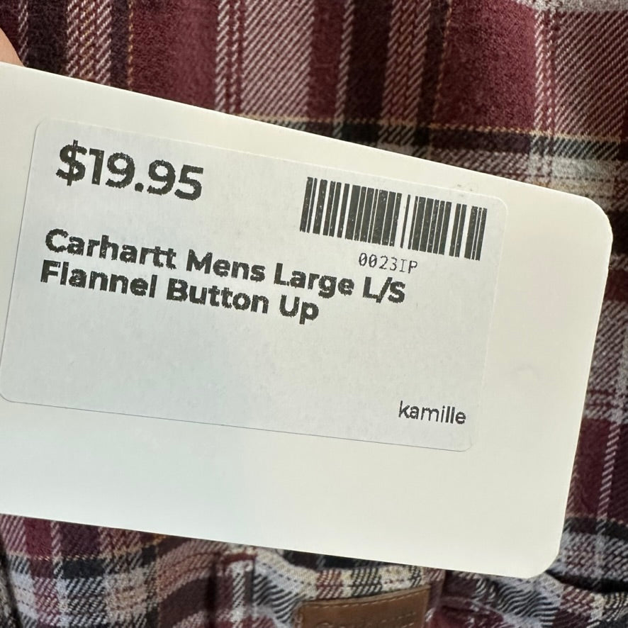 Carhartt Men's Large Button Shirt