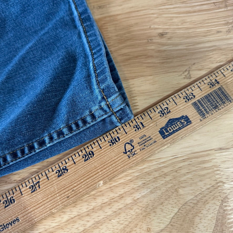 Carhartt Mens 42x32 Blue Jeans