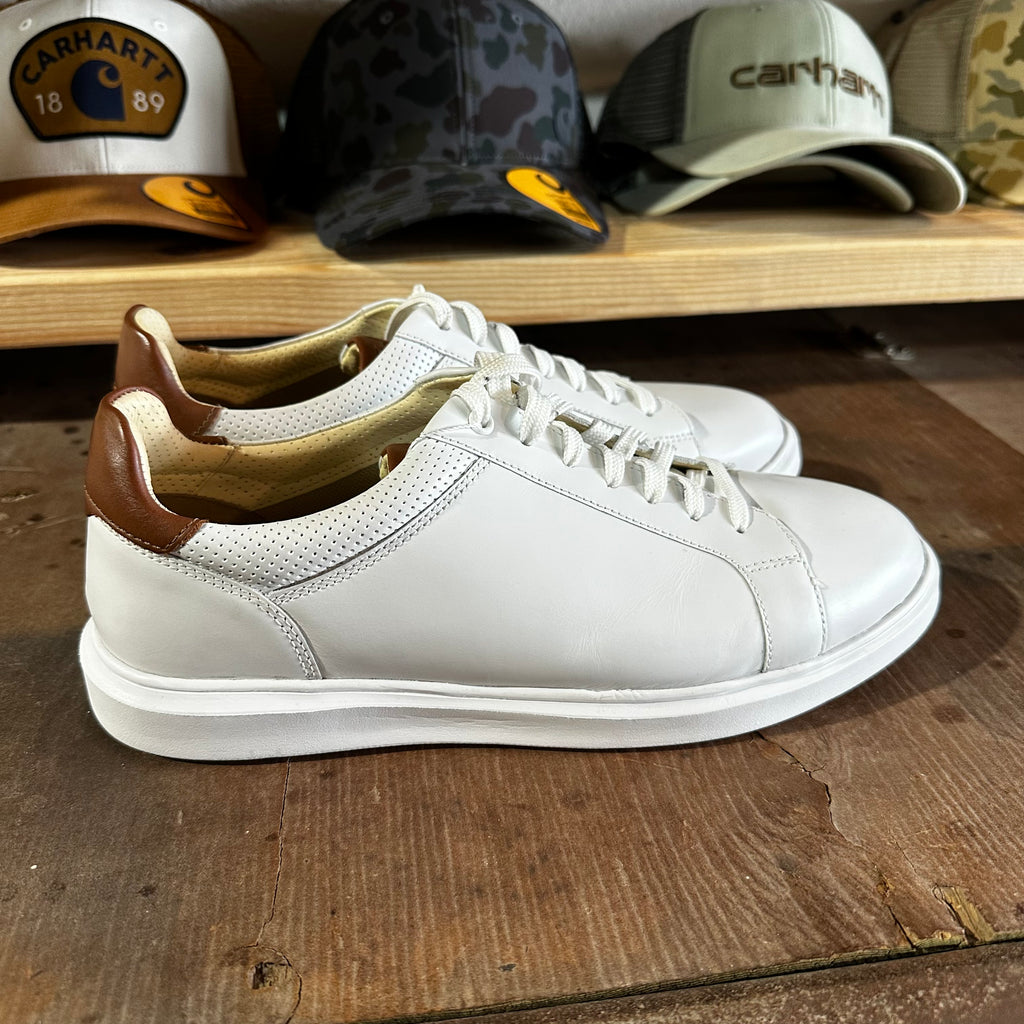 Florsheim Social Lace To Toe Casual Dress Shoe White Men 10