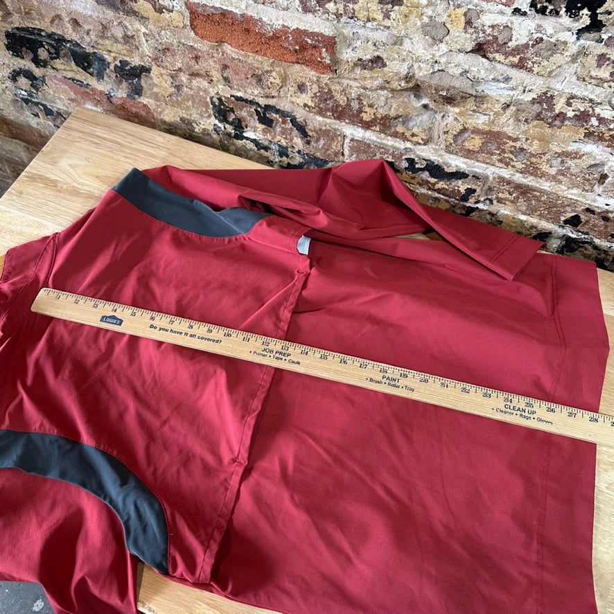 Nike Arkansas Razorbacks 1/4 Zip Sideline Pullover Jacket Mens Medium Red