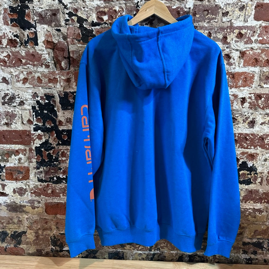 Carhartt Men's Large Blue Hoodie