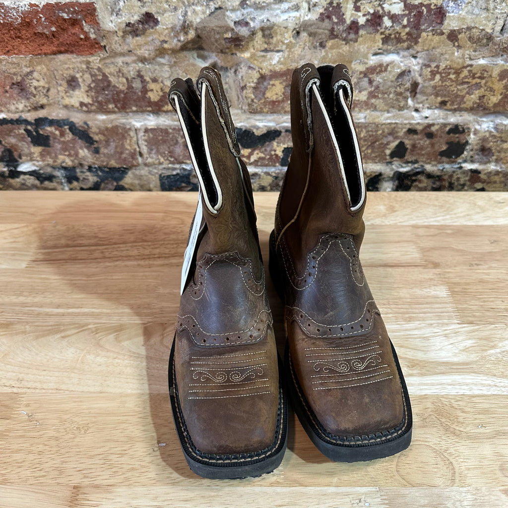 Justin Gypsy Womens Cowboy Boots Brown Size 6.5 B Mandra  