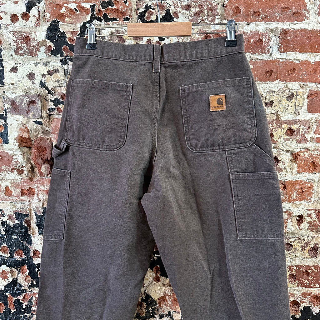 Carhartt Mens 30x32 Dark Brown Pants