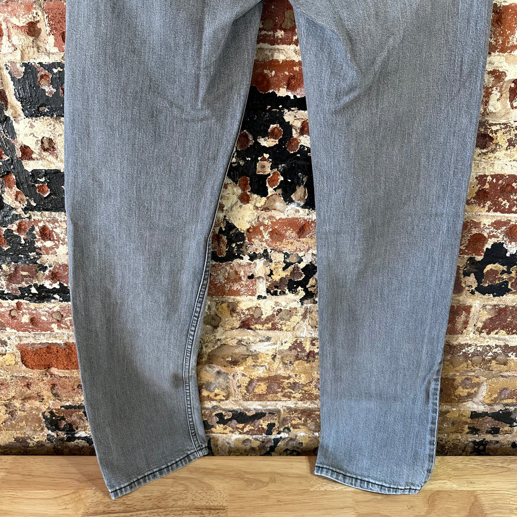 Levi's 514 Slim Straight Gray Jeans Mens 32x34