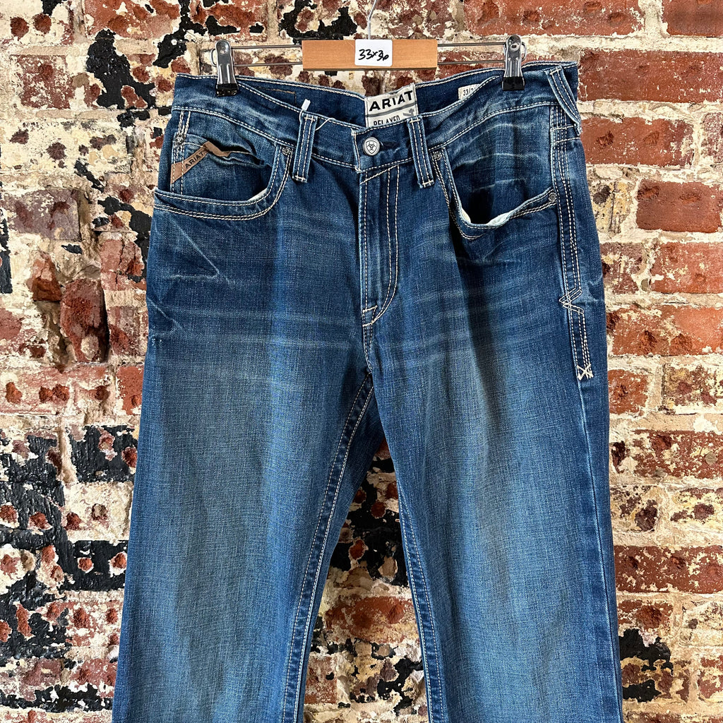 Ariat M4 Mens 33x36 Blue Jeans