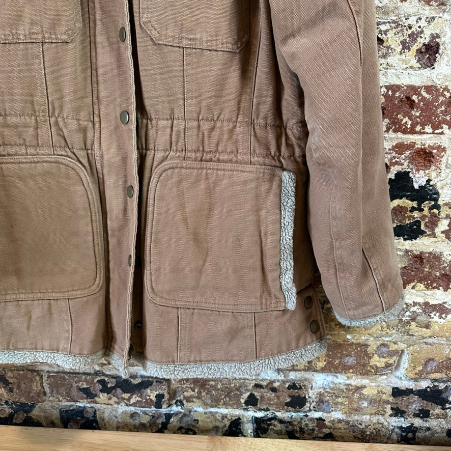 Duluth Womens Small Brown Jacket