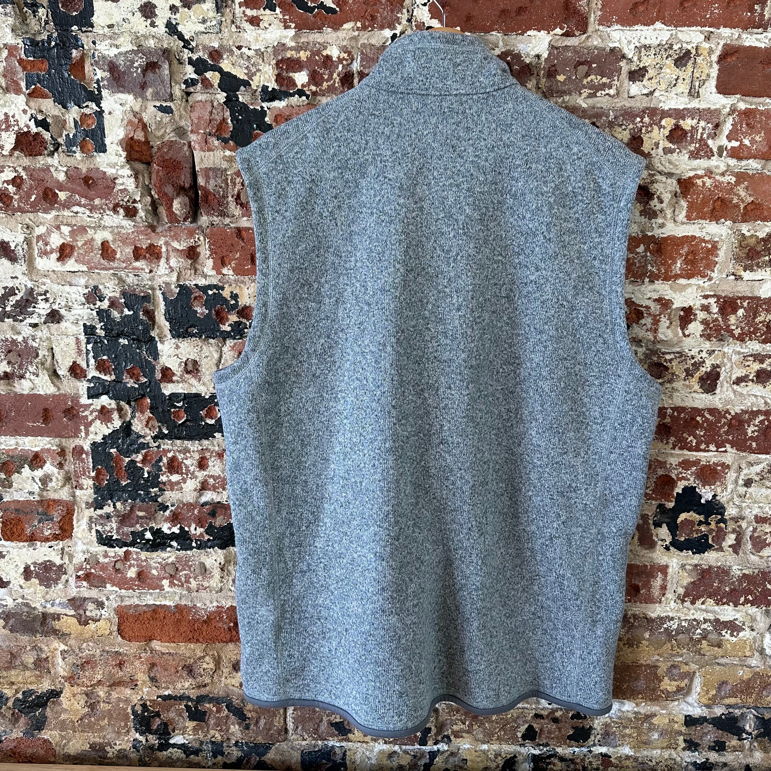 Patagonia Better Sweater Vest Gray Men's Size 2XL - company logo