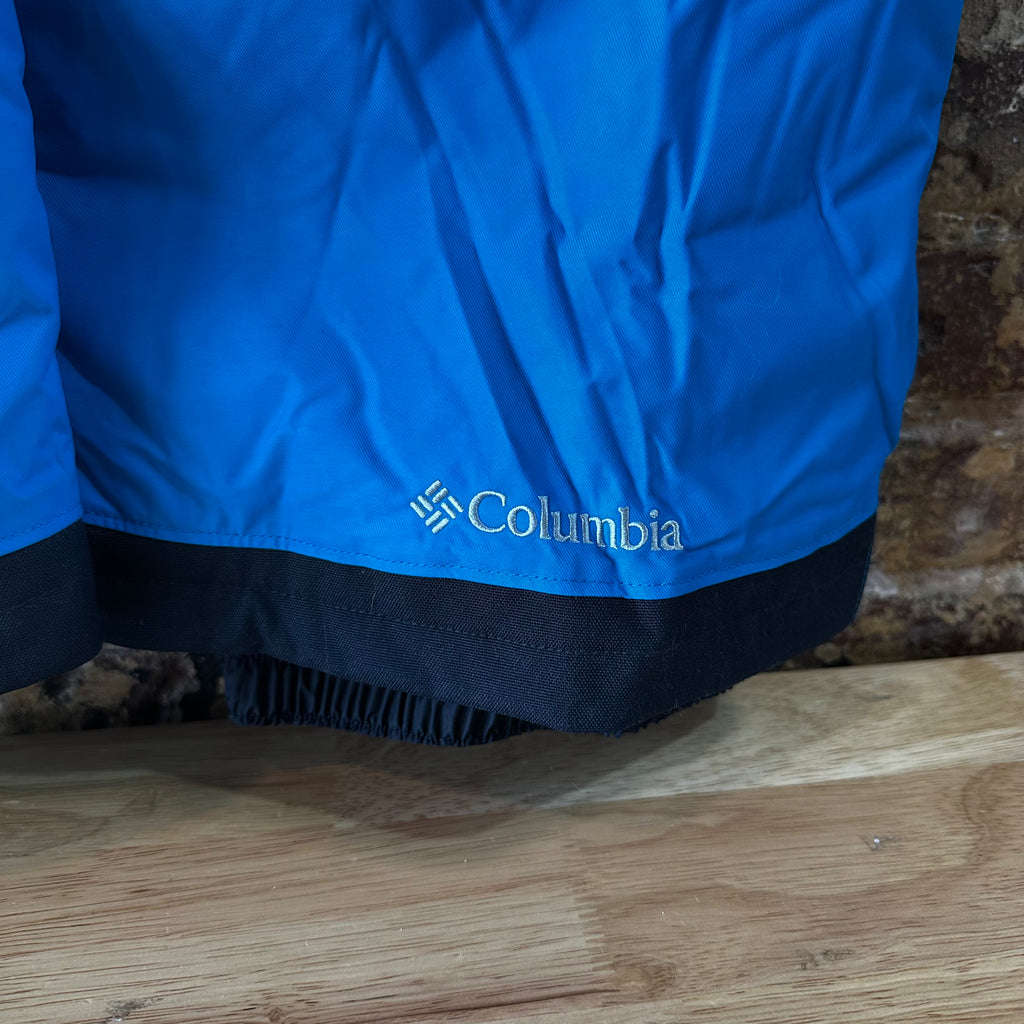 Columbia Pants Men 2XL Teal Blue Snow Ski Waterproof Omni Tech 44x33