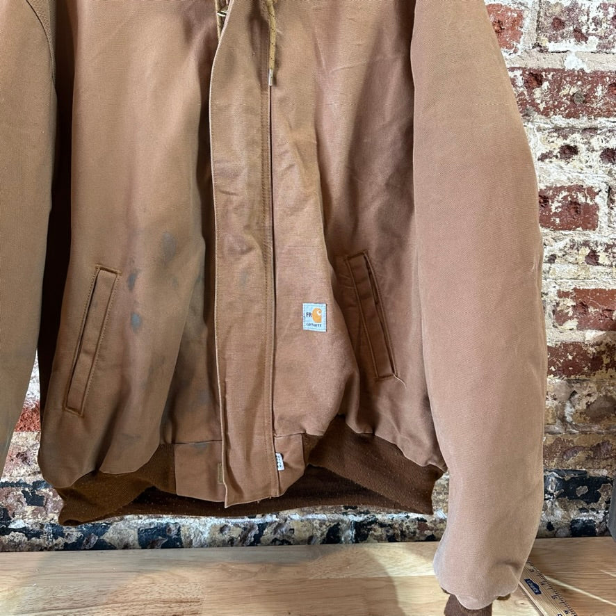 Carhartt FR Brown Jacket Mens XL