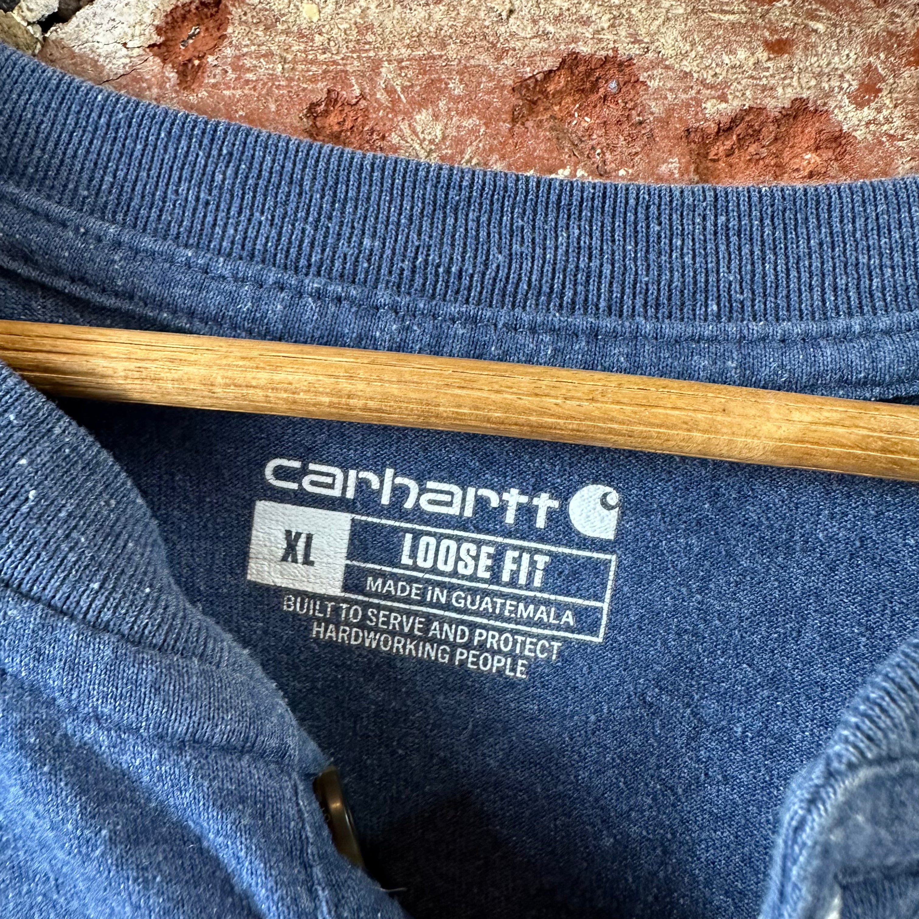Carhartt Mens Large Henley S/S T-Shirt