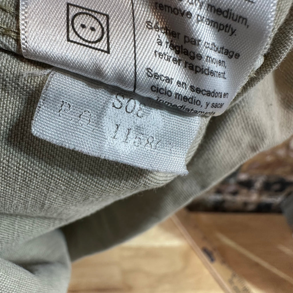 Carhartt Mens Medium Green Tan Western Shirt