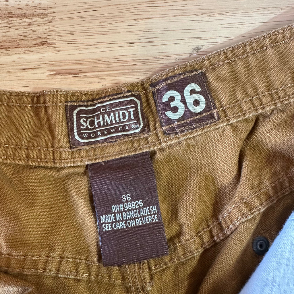 Schmidt Brown Shorts Mens 36