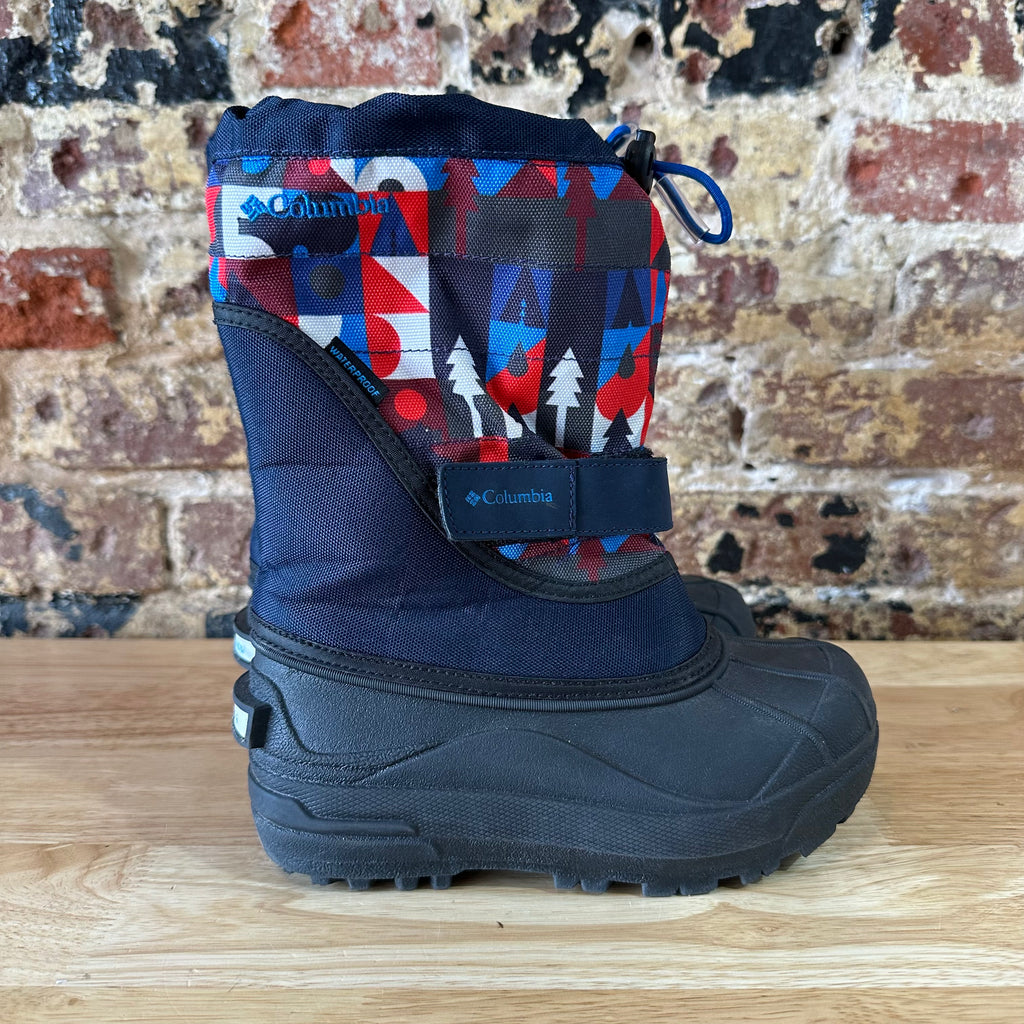 COLUMBIA Youth Kid Sz 1 POWDERBUG PLUS II Winter Snow Boots