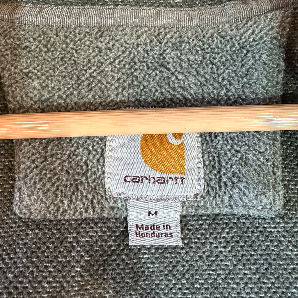Carhartt Womens Medium Gray Full Zip Sweatshirt