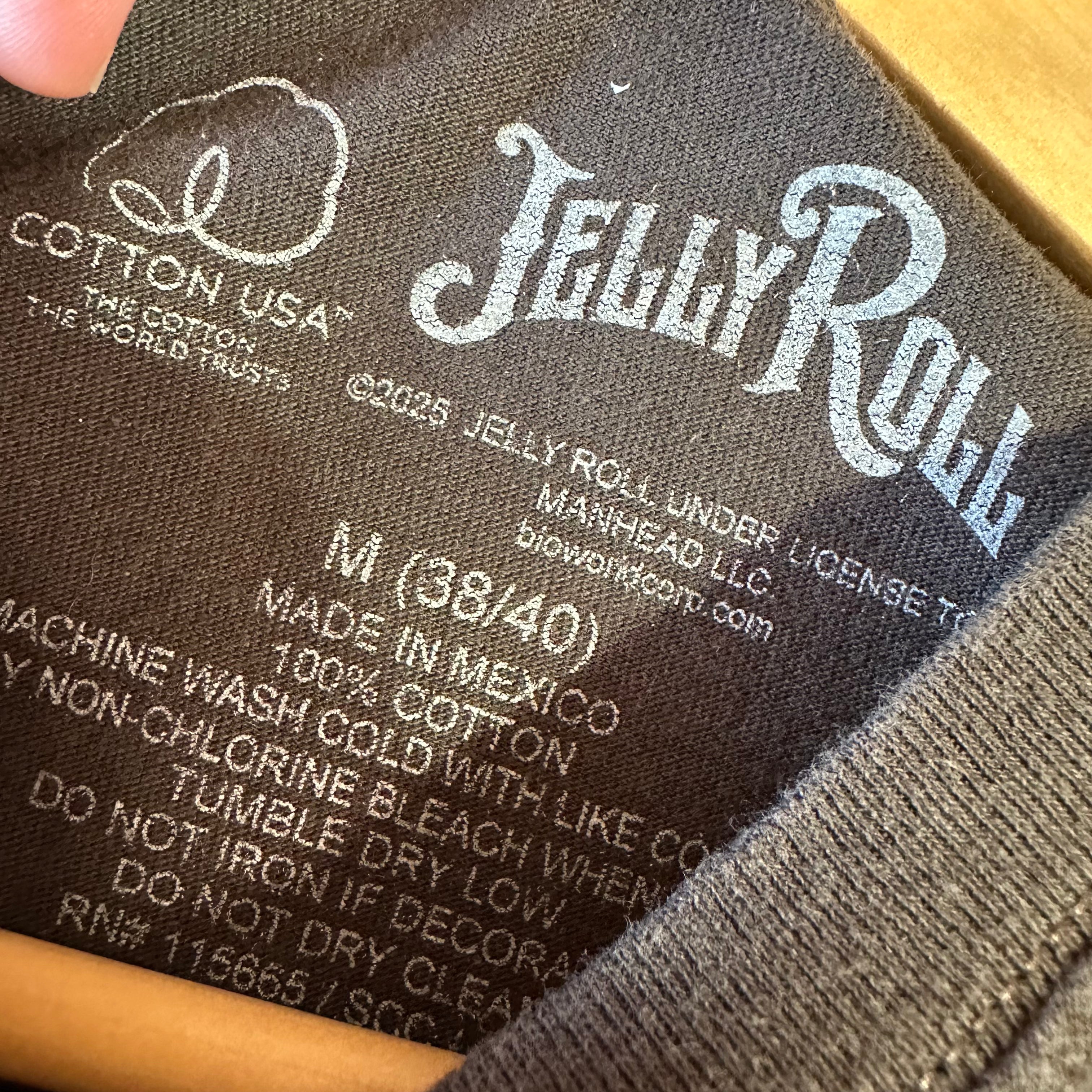 Jelly Roll Short Sleeve T-Shirt Medium