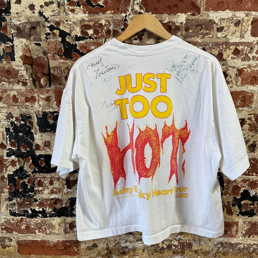 VTG Billy Ray Men's XL S/S T-Shirt Signed