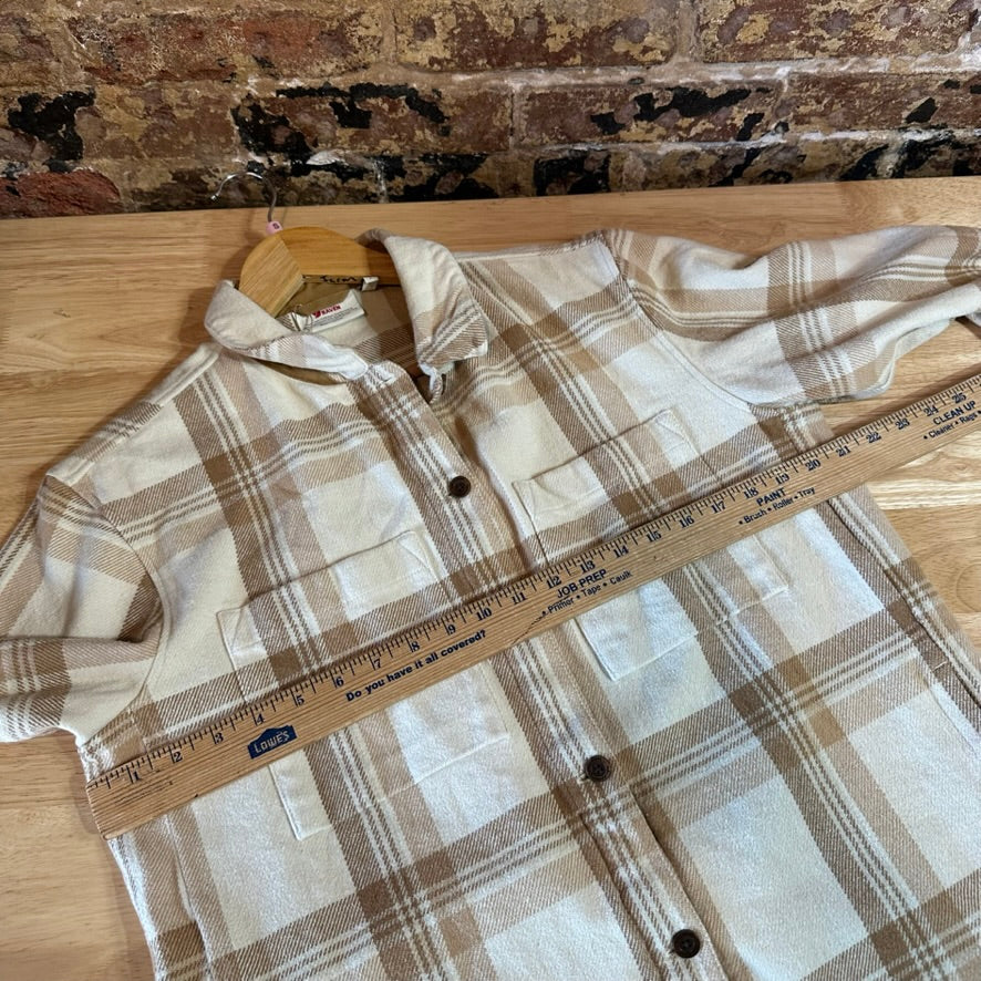 FJall Raven Flannel Shacket Shirt Womens Small