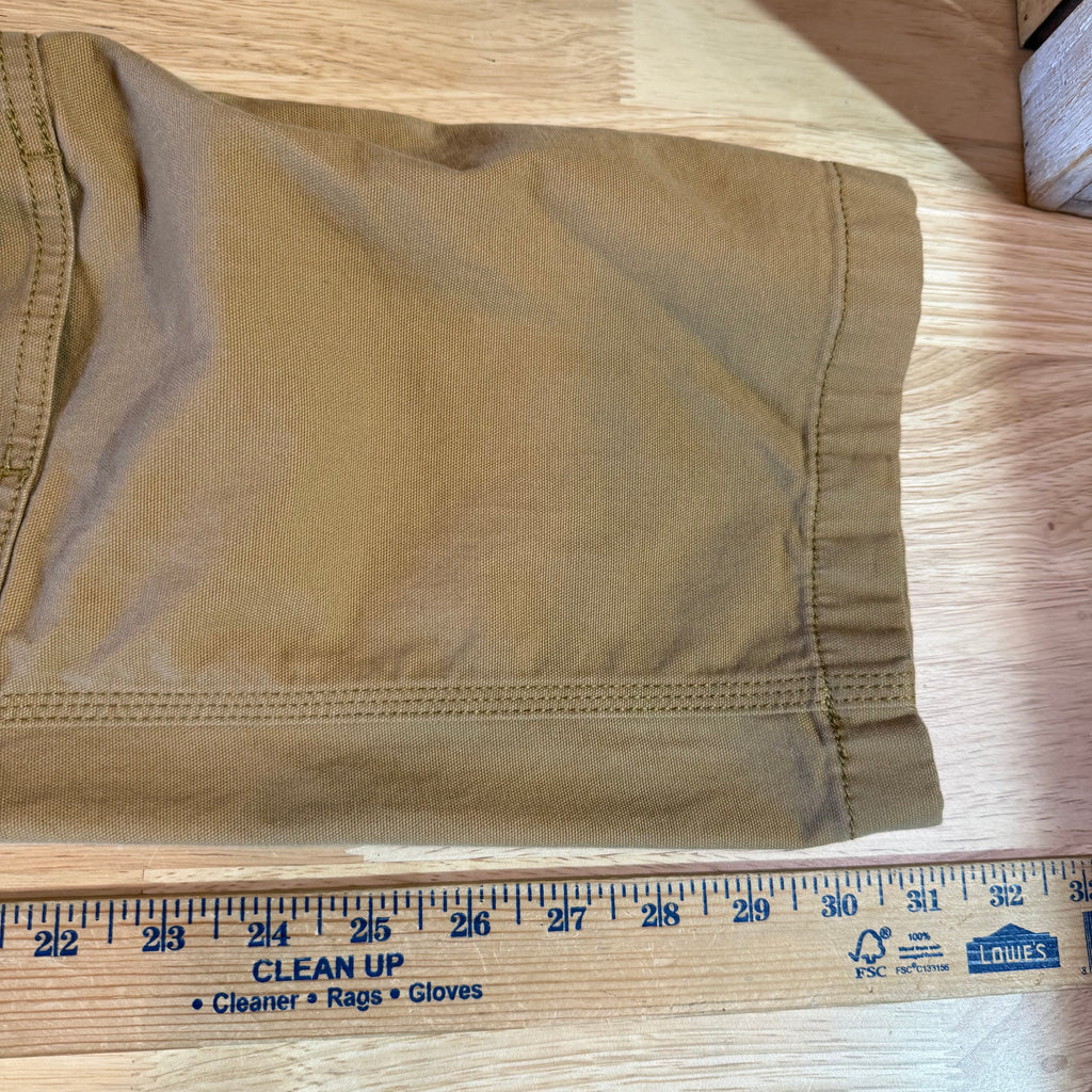 Carhartt Double Knee Brown Pants Mens 36x32