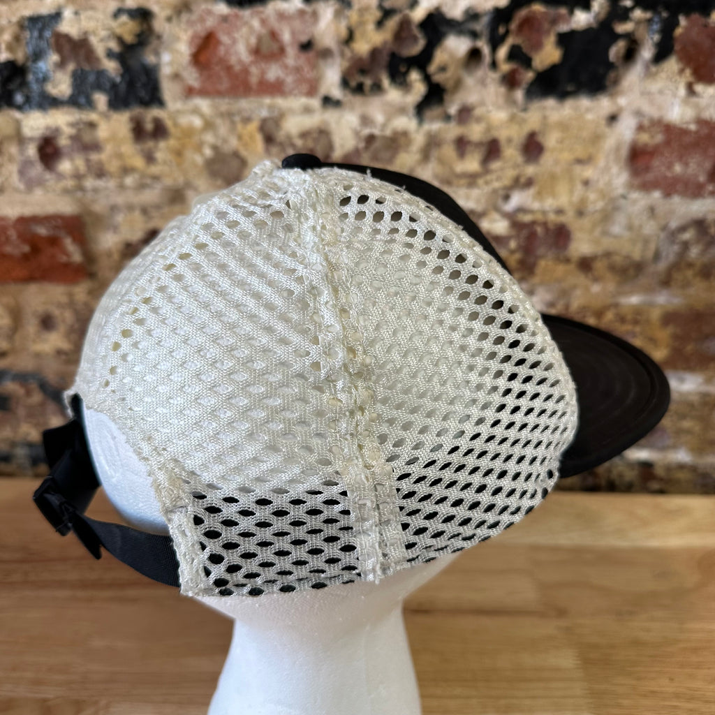 Patagonia Duckbill Black &amp; White Mesh Adjustable Running Hat / Cap