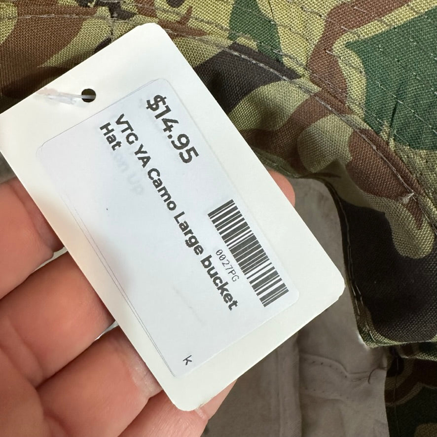 YA Camo Bucket Hat Large