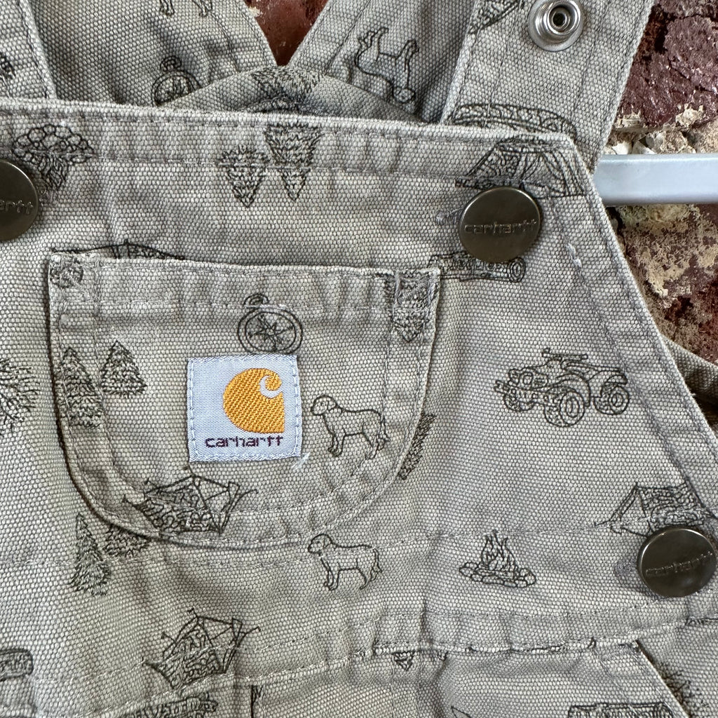 Carhartt Camp Overall Bibs Kids 3M Toddlers