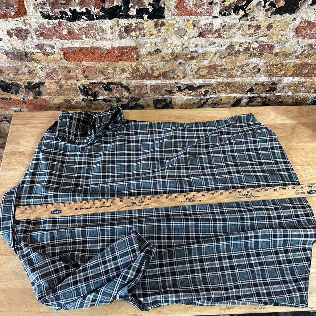 Wrangler Men's Large Plaid S/S Western Shirt