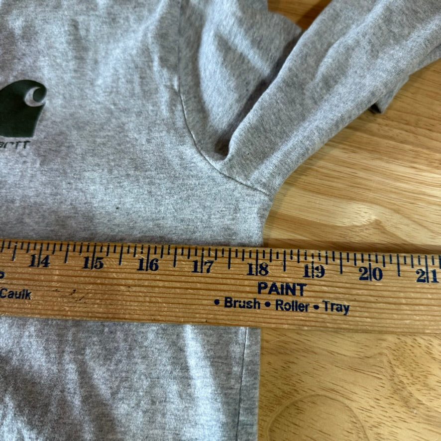 Carhartt Long Sleeve Gray T-Shirt Boys Medium