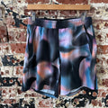 Lululemon Shorts Mens Medium Black Orange Pacebreaker Linerless Chromadrift