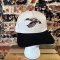 Mallard Hat Black Cream NEW